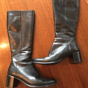 Via Spiga Biron Boot - Black Leather Size 7